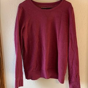 5/$20 purple tekgear crew neck sweatshirt
